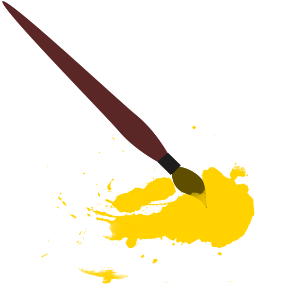 Кисточка для рисования вектор