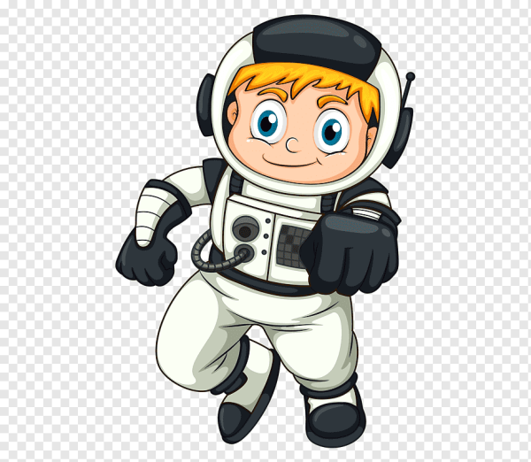 Космонавт мультяшный