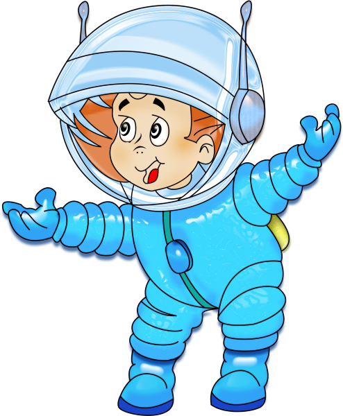 Космонавт из мультика