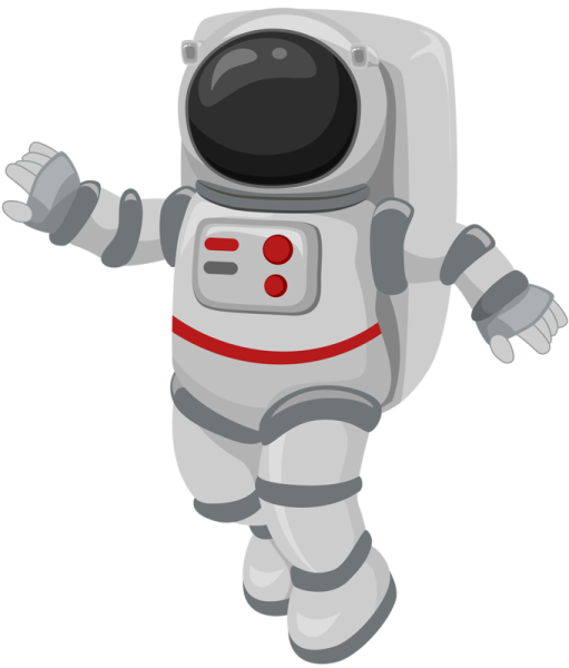 Космонавты мультяшные