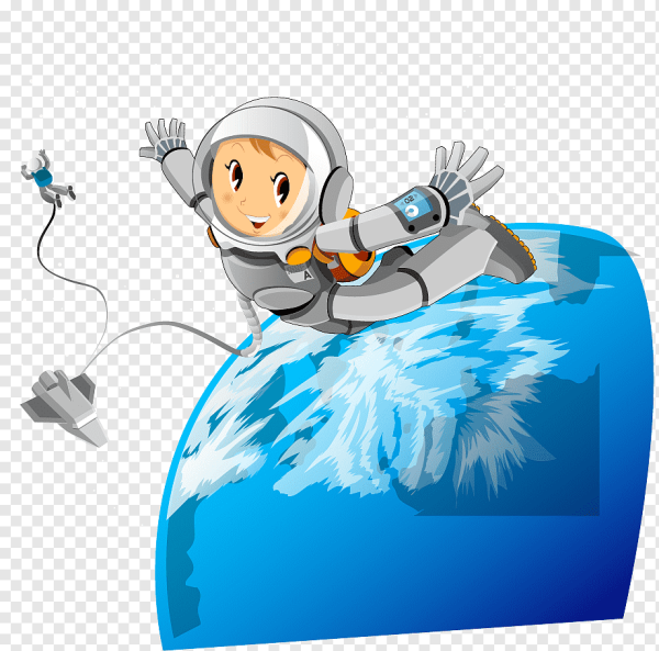 Космонавт мультяшный