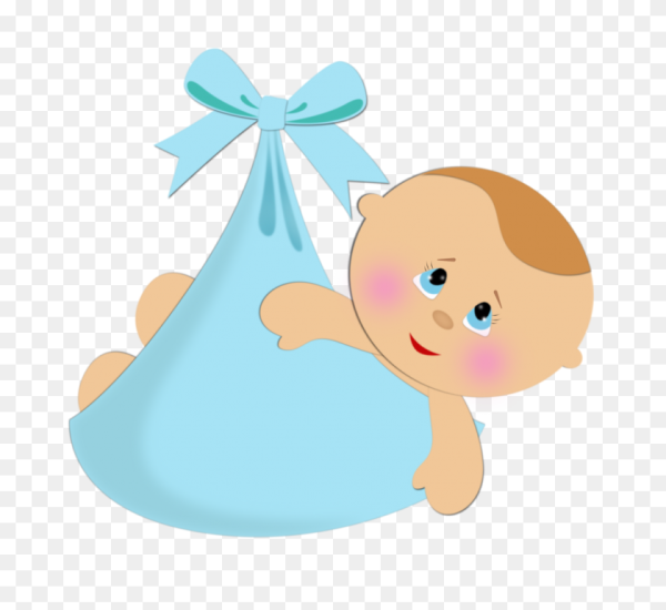 Новорожденный на прозрачном фоне