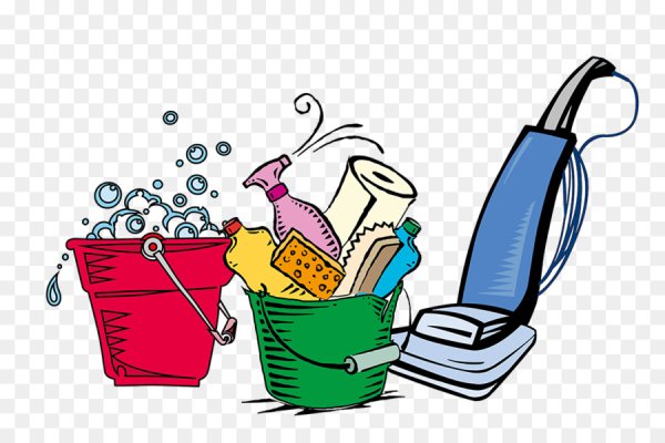 Уборка мультяшная