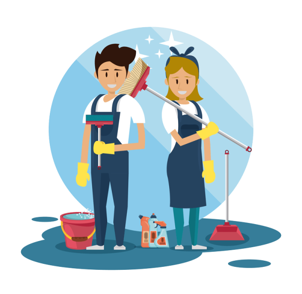 Клининг иллюстрации