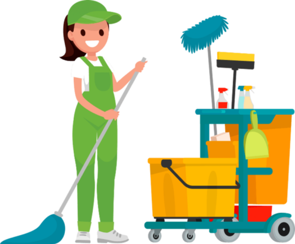 Уборщик производственных и служебных помещений