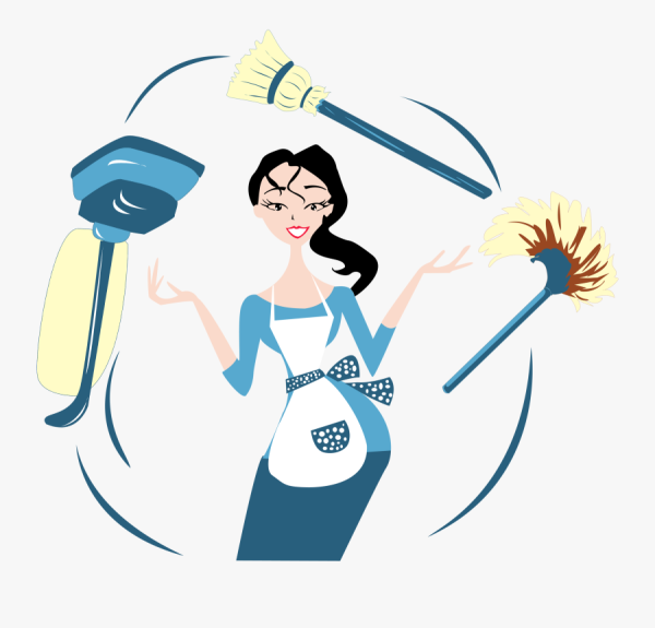 Домохозяйка вектор