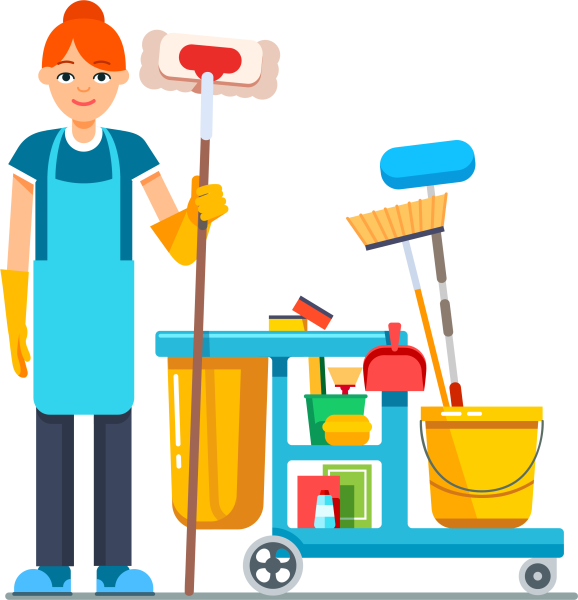 Клининг иллюстрации