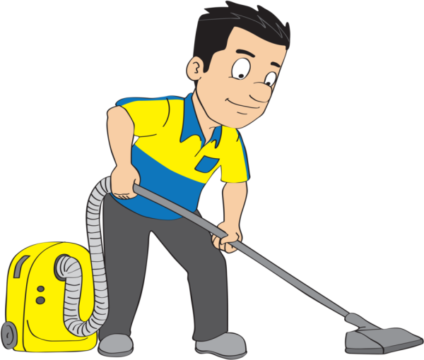 Труд уборщика мультяшная