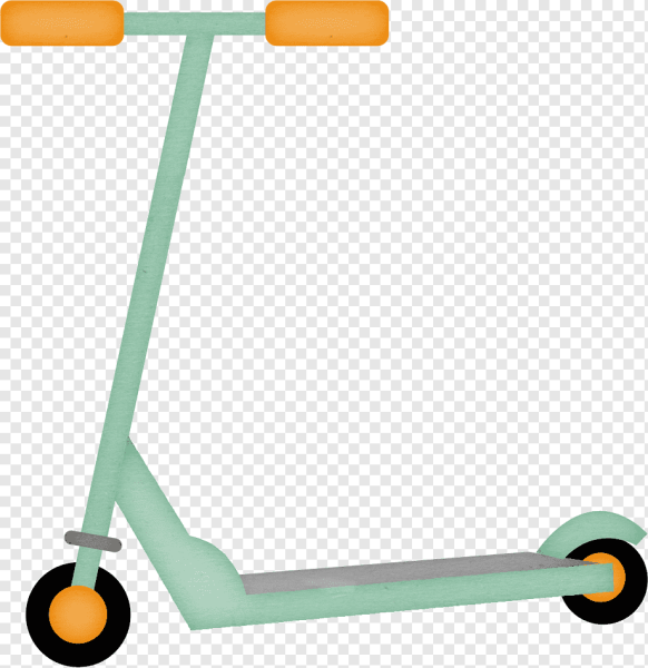 Самокат мультяшная