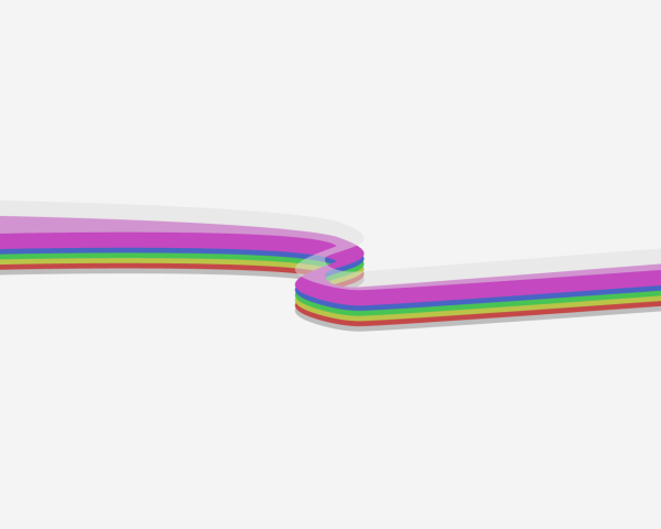 Цветные полоски для текста