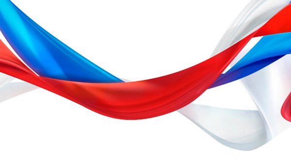 Флаг России фон вектор
