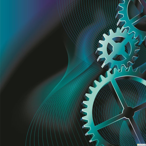 Шестеренки фон