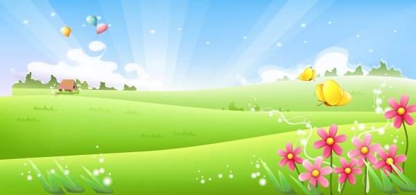 Фон детский сад