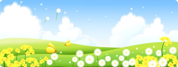 Летние фоны для детского сада