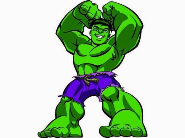 Халк мультяшный