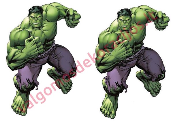 Халк пищевая печать