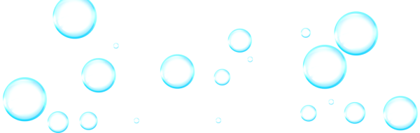 Пузыри без фона