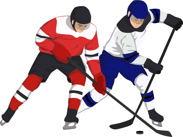Хоккеист клипарт