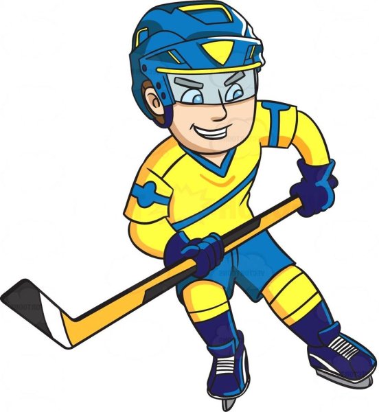 Мультяшные хоккеисты