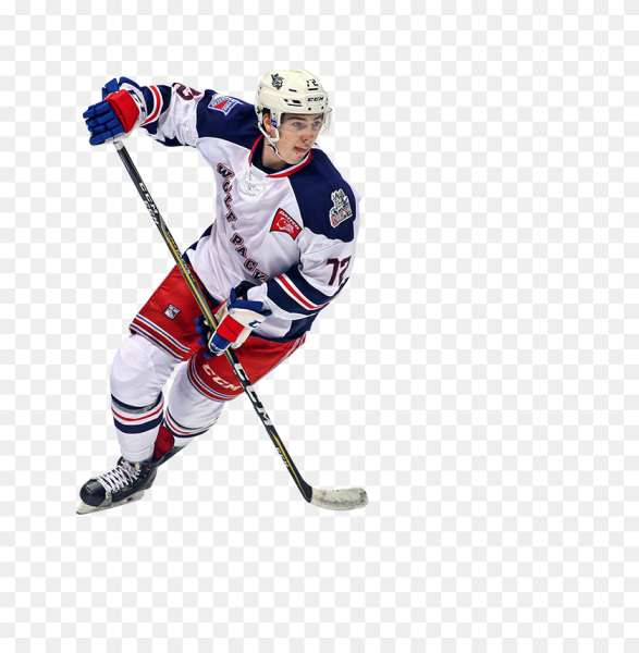 Хоккеист без фона