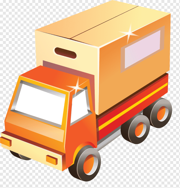 Машинка грузовик вектор