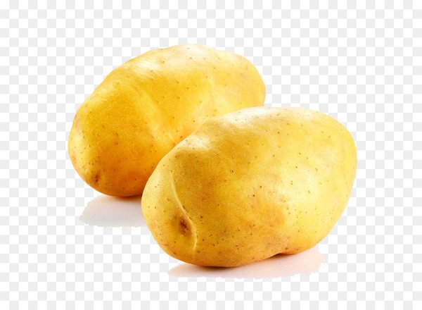 Картошка на прозрачном фоне