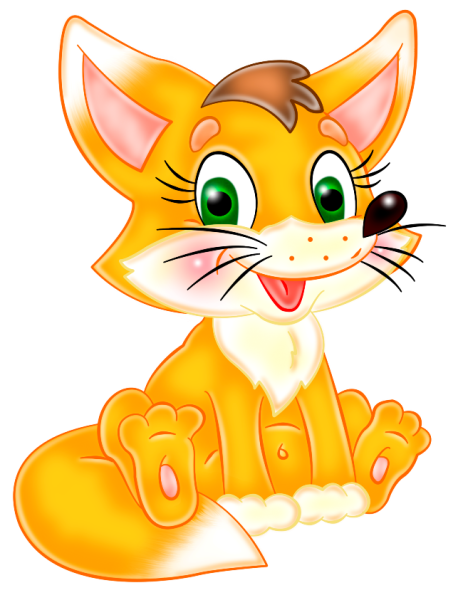 Зверята мультяшные