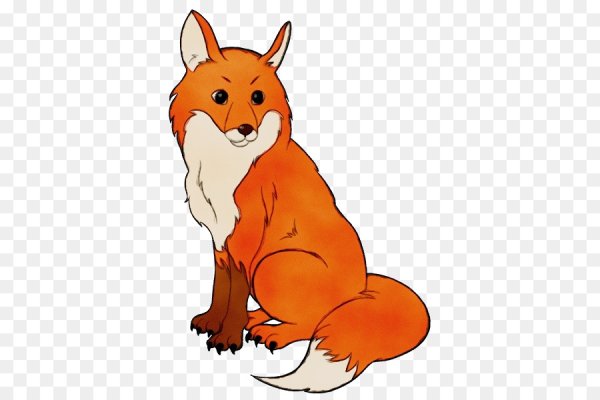 Лиса мультяшная