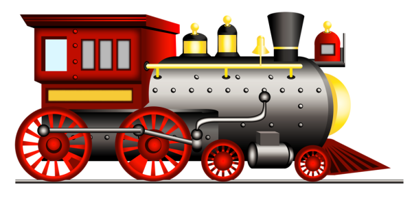 Паровоз иллюстрация