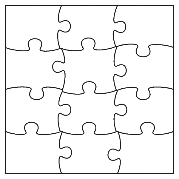 Пазлы пустые