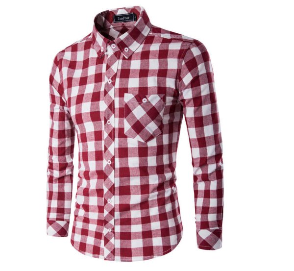 Мягкая рубашка в клетку