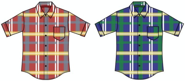 Элемент рубашки мультяшка