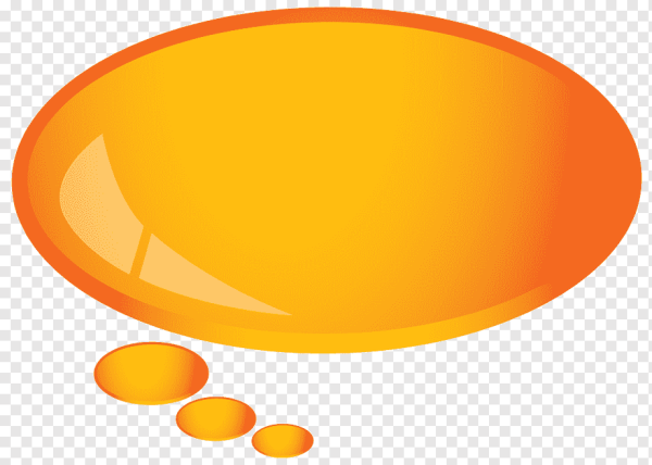 Наклейка оранжевая