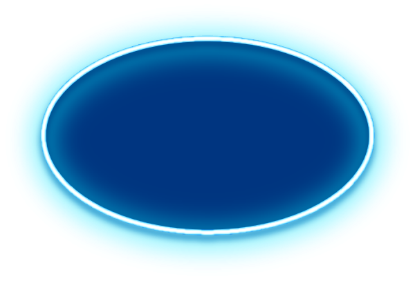 Синий овал