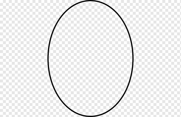 Овал шаблон