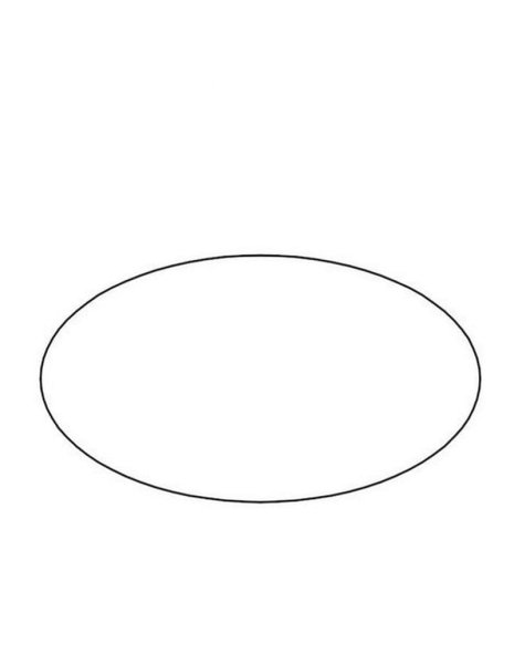 Фигура овал