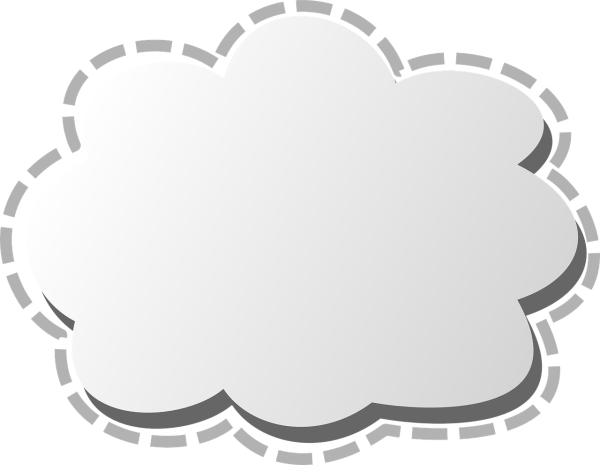 Облако для надписи