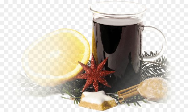 Глинтвейн на прозрачном фоне