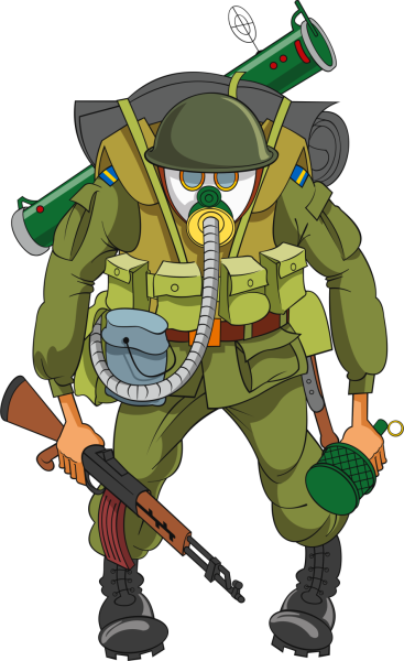 Мультяшные солдаты