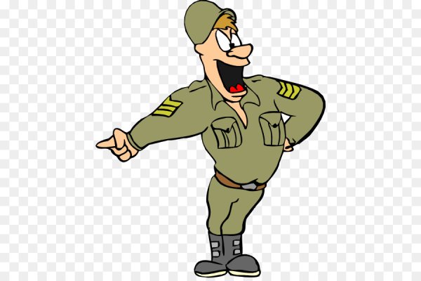 Человечек в военной форме