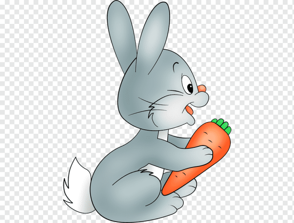 Зайчик мультяшный