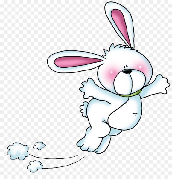 Заяц мультяшный