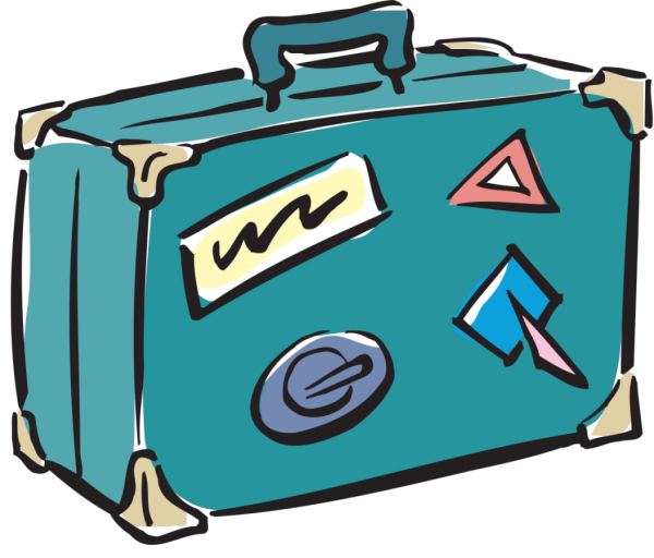 Чемодан нарисованный