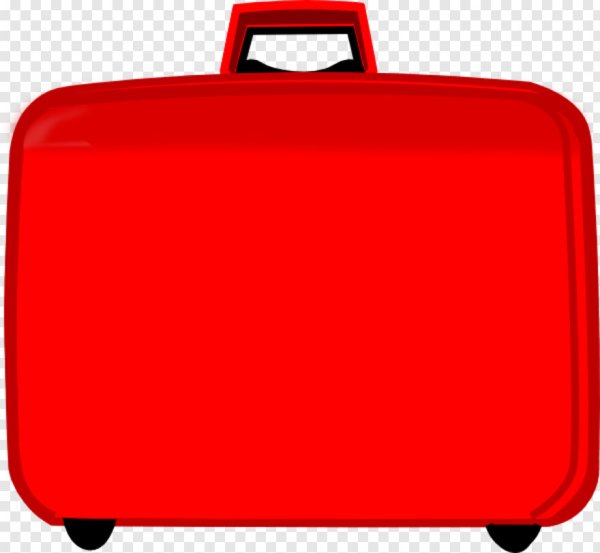 Чемоданчик на прозрачном фоне