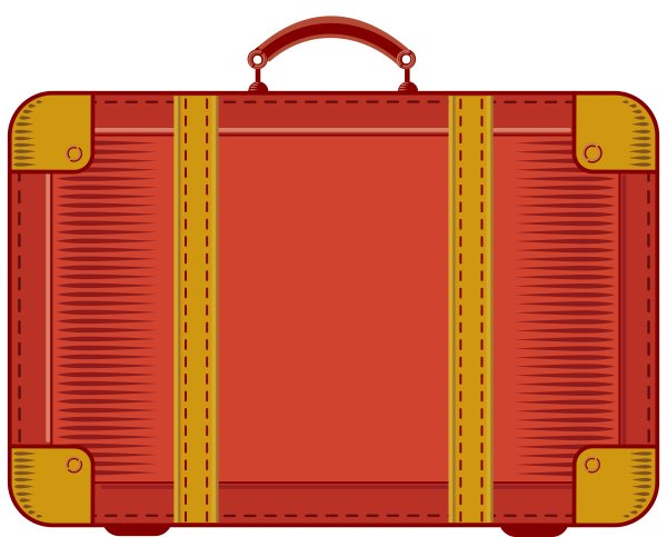 Чемодан вектор