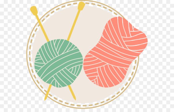 Логотип вязание без фона