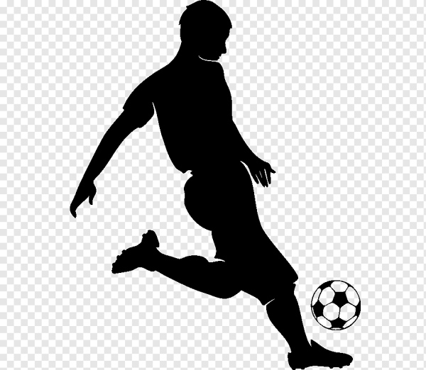 Силуэт футболиста