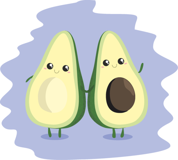 Авокадо с глазками