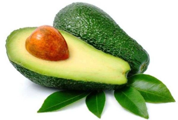 Авокадо на прозрачном фоне