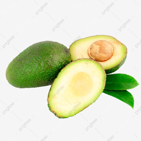 Рисуется авокадо